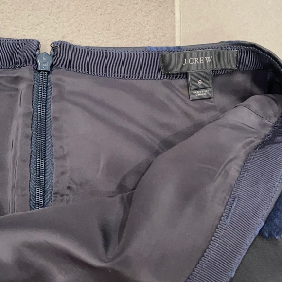 J Crew pencil skirt in dot brocade - Picture 11 of 16